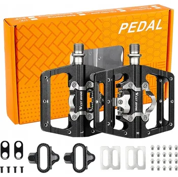 Pedál na kolo Platformové pedály West Biking Westbiking černé