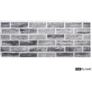 Obklad Fasádní obklad Cihla Classic Šedá (50 x 120 x 3,5 cm)