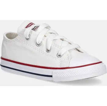 Chlapecká obuv Plátěnky Converse C/T A/S OX 7J256C Bílá 20