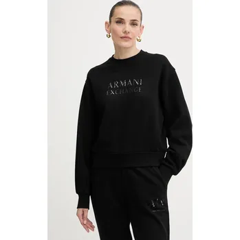 Dámská mikina Bavlněná mikina Armani Exchange XW000747.AF16114 černá 99X, vel. XS