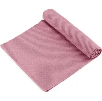 Galanterie Elastický bavlněný náplet žebrovaný - tunel 16x80 cm Balení: 1 ks, Varianta: 99 (ROSE508) starorůžová - 8596475462396