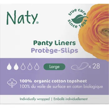 Menstruační vložka Naty Dámské slipové vložky - super (28 ks)