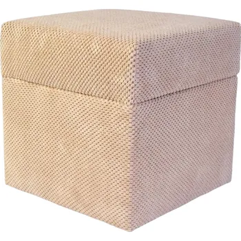 Taburet Taburet čalouněný Max Mebels růžový