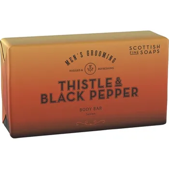 Mýdlo Scottish Fine Soaps Thistle & Black Pepper Tuhé mýdlo 220 g