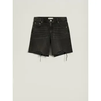 Dámské kraťasy Ošoupané džínové kraťasy - 38 - House - šedá - 330EQ-90J