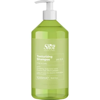Vlasová regenerace Shot Texturizing Mask - maska pro vytvoření textury pro jemné a kudrnaté vlasy Texturizing - maska, 1000 ml