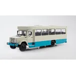 GolAZ-4242 ZIL-534332 1:43 - MODIMIO Naše autobusy časopis s modelem #41 ZIL GolAZ 4242 - kovový model autobusu