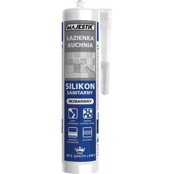 stavební silikon Majestik Silikon sanitarny bílý 280ml