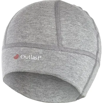 Módní doplněk Little Angel Čepice smyk SPORT Outlast® - šedý melír Velikost: 5 | 49-53 cm