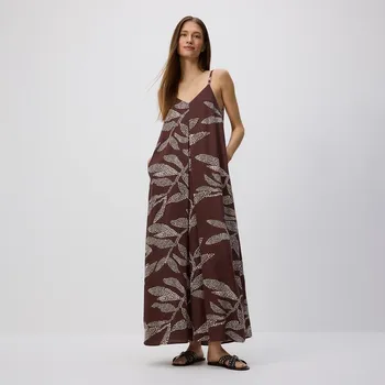 Dámské šaty Reserved - Šaty se vzorem - hnědá - 083GP-88X - 083GP-88X-S