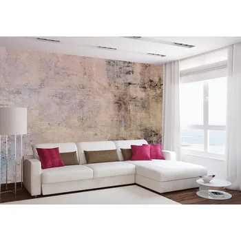 Fototapeta DIMEX | Samolepicí vliesová fototapeta na zeď Abstrakt beton MA-5-0350 | 375 x 250 cm | béžová, černá, hnědá + Samolepicí vliesová fototapeta na stěnu DIMEX Abstrakt beton MA50350 v rozměru 375 x 250 cm