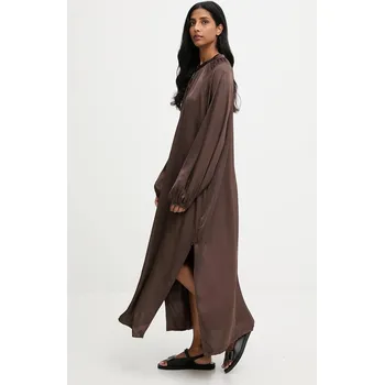 Dámské šaty Šaty Answear.LAB AB358 hnědá 84X, vel. XS