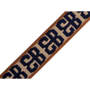 Oboustranný popruh šíře 38 mm Balení: 1 m, Varianta: 4 hnědá - 8596475618427