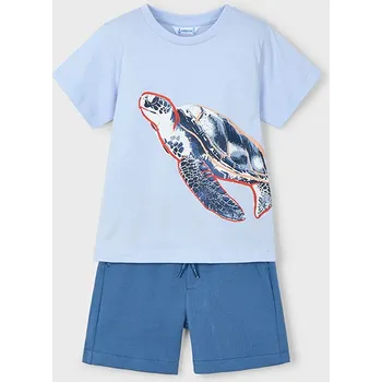 Kojenecká souprava Mayoral chlapecká souprava tričko a šortky 3609 - 23 Velikost: 104 BAVLNA