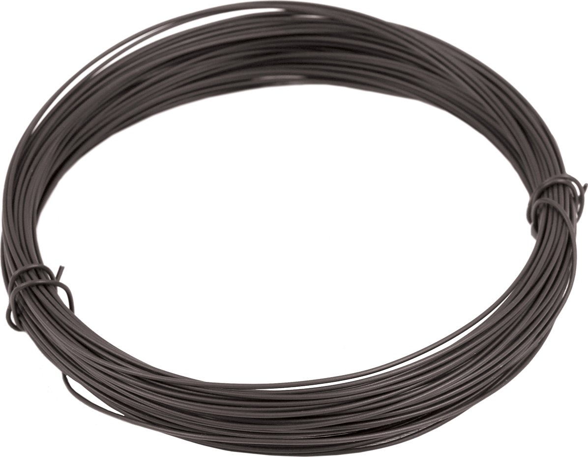PILECKÝ s.r.o. - Vázací drát 1,4 mm poplastovaný (Zn + PVC), hnědý - délka 50m