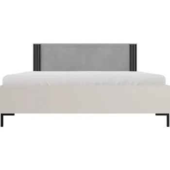 Postel Meblar Manželská postel Allmo AL19 Barva: Kašmír