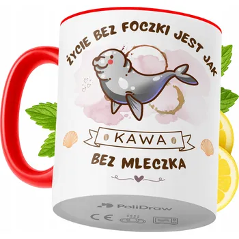 Hrnek Polidraw Hrnek Polidraw Fočky keramika 330 ml