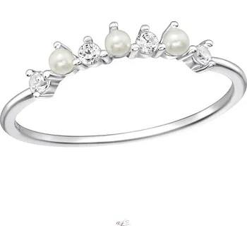 Prsten Prosperk Prstýnek s perličkami Velikost prstenů: 7 (EU: 54-56)