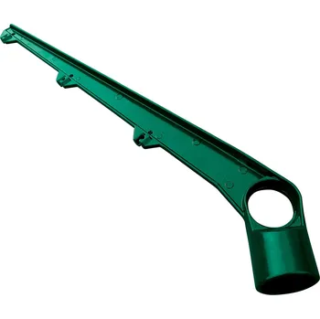 ostnatý drát PILECKÝ s.r.o. - Bavolet hliníkový + PVC na kulatý sloupek průměr 48 mm, jednostranný