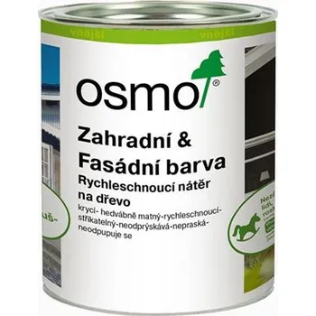 Olej na dřevo Osmo 7629 Zahradní and Fasádní barva mátově zelená 0,75 l