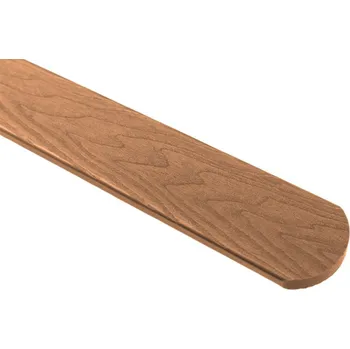 Plotovka Plotové prkno WPC 3D oboustranný dřevodekor - original wood oblá 71 x 11 x 800 mm