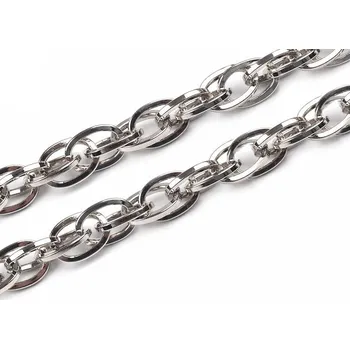 Řetízek na kabelky délka 120 cm Balení: 1 ks, Varianta: 1 nikl - 8591149049835