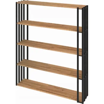 regál Regál S&W Design 124 cm x 122 cm x 24 cm dub