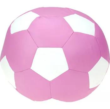 Taburet Sedací vak - míč 70 cm - vřesová + bílá