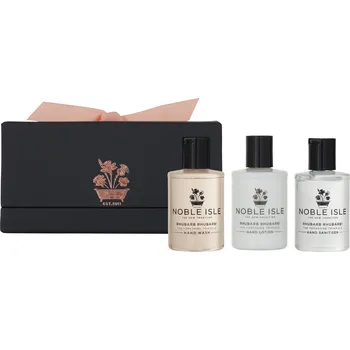 Sprchový gel Noble Isle Dárková sada péče o ruce Rhubarb Rhubarb! Rhubarb Rhubarb! Hand Care Trio