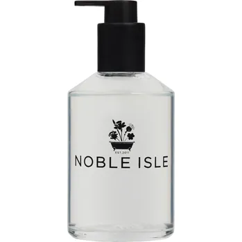 Sprchový gel Noble Isle Rhubarb Rhubarb! Dezinfekční gel na ruce ve skleněném dávkovači Velikost: 300 ml Rhubarb Rhubarb Hand Sanitiser