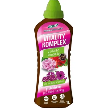 Hnojivo AGRO Vitality Komplex muškát a surfinie 1L (001451)