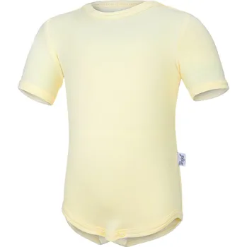 Kojenecký body Little Angel Body tenké KR Outlast® - sv.žlutá Velikost: 80