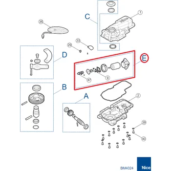 NICE SPMTG03400 motorek pro BM4024