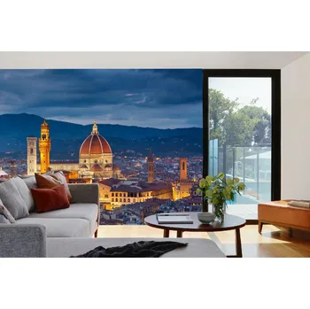 Fototapeta DIMEX | Samolepicí vliesová fototapeta na zeď Katedrála Narození Panny Marie MA-5-1155 | 375 x 250 cm | modrá, žlutá, hnědá + Samolepicí vliesová fototapeta na stěnu DIMEX Katedrála Narození Panny Marie MA51155 v rozměru 375 x 250 cm