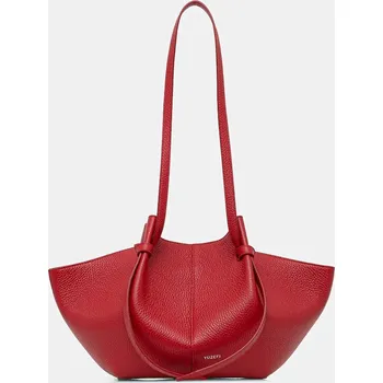 Kabelka Kožená kabelka Yuzefi MOCHI YUZPF25.HB.MO.L060 červená 33X, vel. ONE SIZE