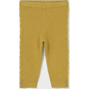 Dívčí legíny Kojenecké legíny Mayoral žlutá barva, 10015 10015.4E.Baby.9BYA 17X, vel. 104