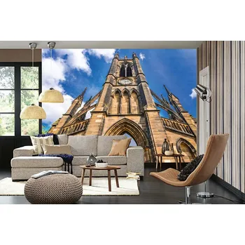 Fototapeta DIMEX | Samolepicí vliesová fototapeta na zeď Newcastle na Tyne, Velká Británie MA-5-1000 | 375 x 250 cm | modrá, hnědá + Samolepicí vliesová fototapeta na stěnu DIMEX Newcastle na Tyne, Velká Británie MA51000 v rozměru 375 x 250 cm