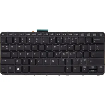 Náhradní klávesnice pro notebook Klávesnice 766641-001 766640-001 HP PRO X2 612 G1 LED pro HP, Compaq