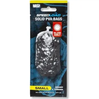 PVA NASH - PVA sáčky Speedload Solid PVA Bags Slow Melt vel. S