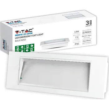 Svítilna Nouzová LED svítilna 3.8W, 110lm, IP20, 6000K