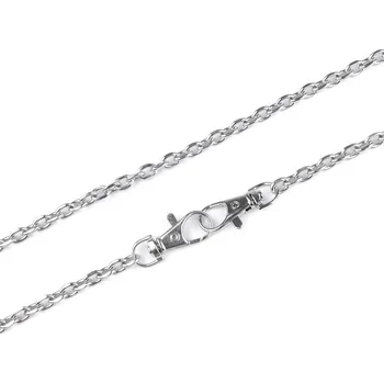 Řetízek na kabelky s karabinou délka 120 cm Balení: 1 ks, Varianta: 1 nikl - 8591149508042