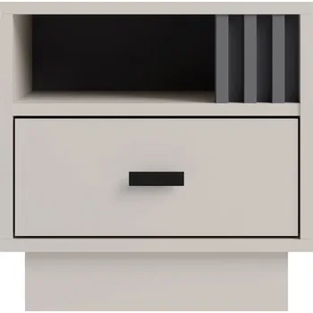 Noční stolek Meblar Noční stolek Allmo AL20 Barva: Kašmír