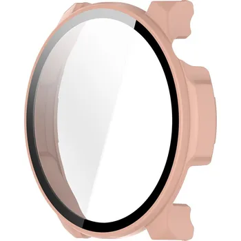 Příslušenství k chytrým hodinkám VSECHNONAMOBIL 115327 PC FULL COVER Plastový kryt se sklem pro Xiaomi Amazfit Balance 2 růžový
