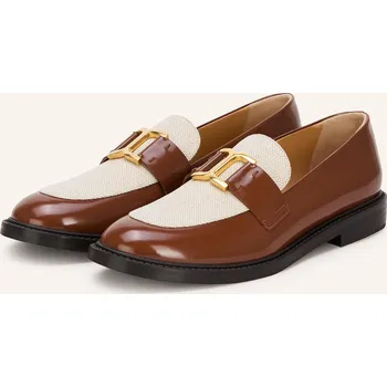 Dámské mokasíny Chloé Dámské Mokasíny Marcie, koňaková / krémová, 38