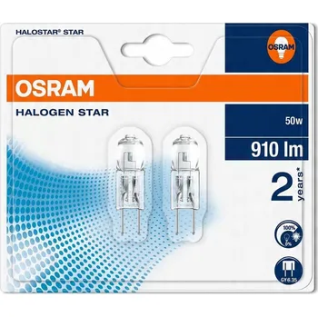 Žárovka HALOSTAR ST 50 W 12 V GY6.35 OSRAM 64440 ST (blistr)