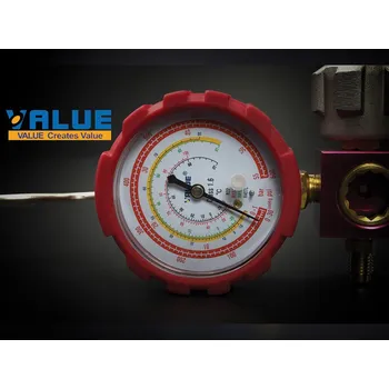Vysokotlaký manometr VALUE VMG-1-S-H pro R32