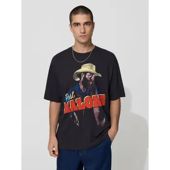 Pánské tričko Tričko s potiskem Post Malone - XL - House - tmavošedý - 112GG-90X