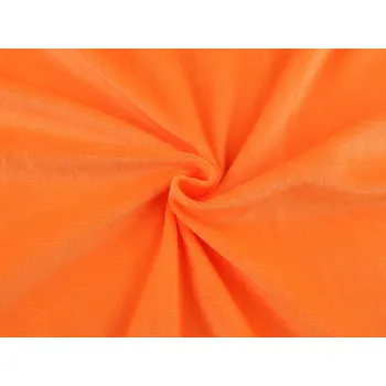 Minky hladké / jemný plyš SAN Balení: 1 m, Varianta: 24 (25) oranžová - 8596475580601
