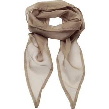 Šátek Premier Workwear Dámský šifonový šátek PR740 Khaki -ca. Pantone 7503 98 x 16,5 cm