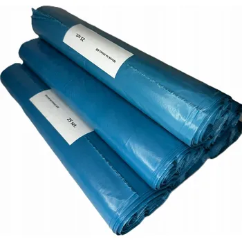 Pytle na odpadky Sáčky na odpadky modré 60L-LDPE – 25 kusů – 25 mikronů – Extra silné